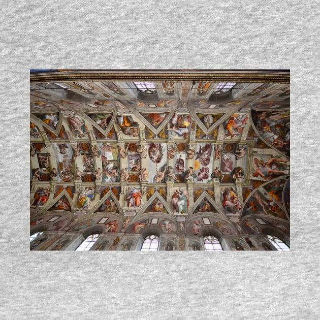 Sistine chapel in the Vatican museum by mitzobs